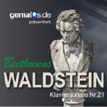 Cover für die Beethoven Waldstein Sonate von gemalos.de